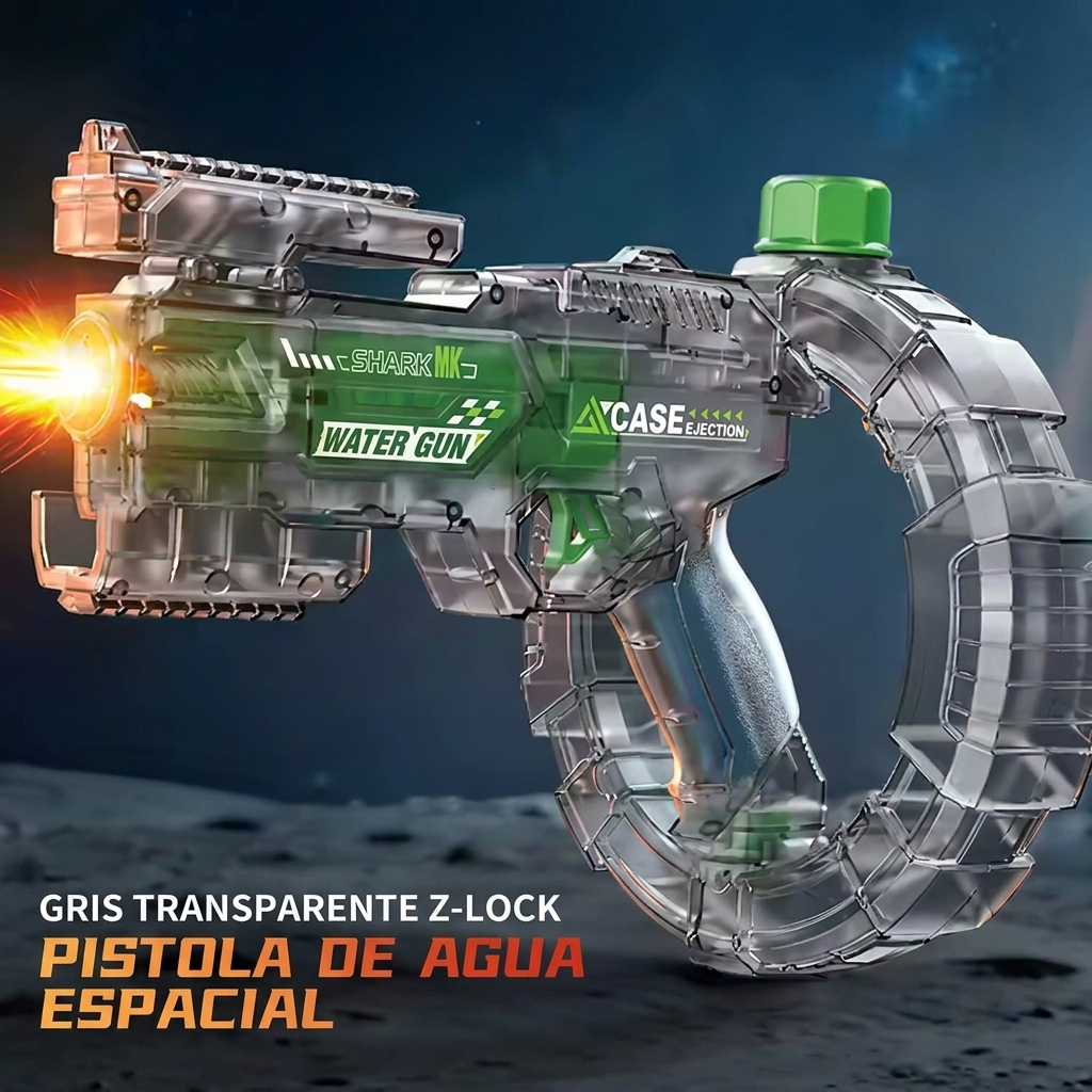 HydroShot Pro — La pistola de agua eléctrica más potente del verano