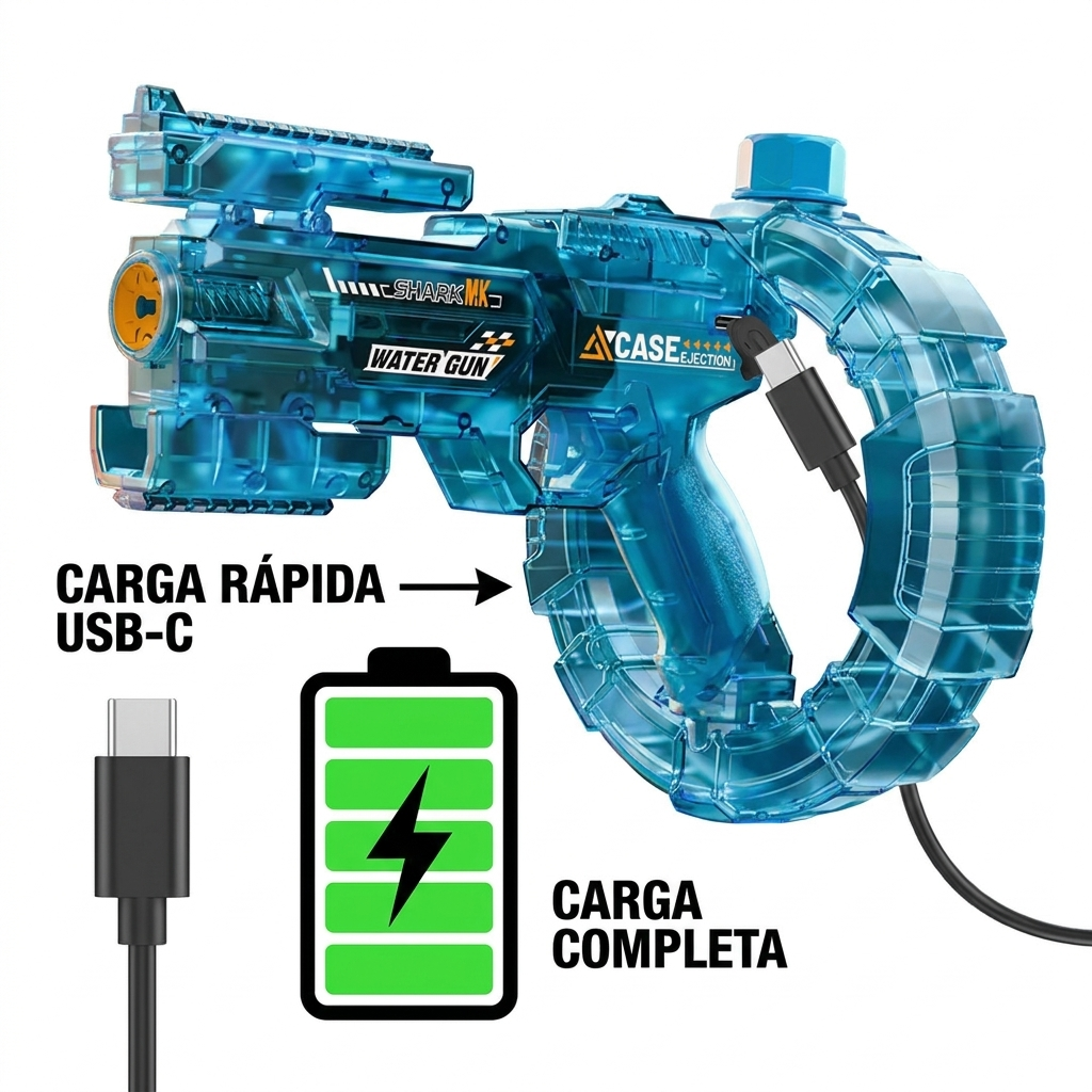 HydroShot Pro — La pistola de agua eléctrica más potente del verano